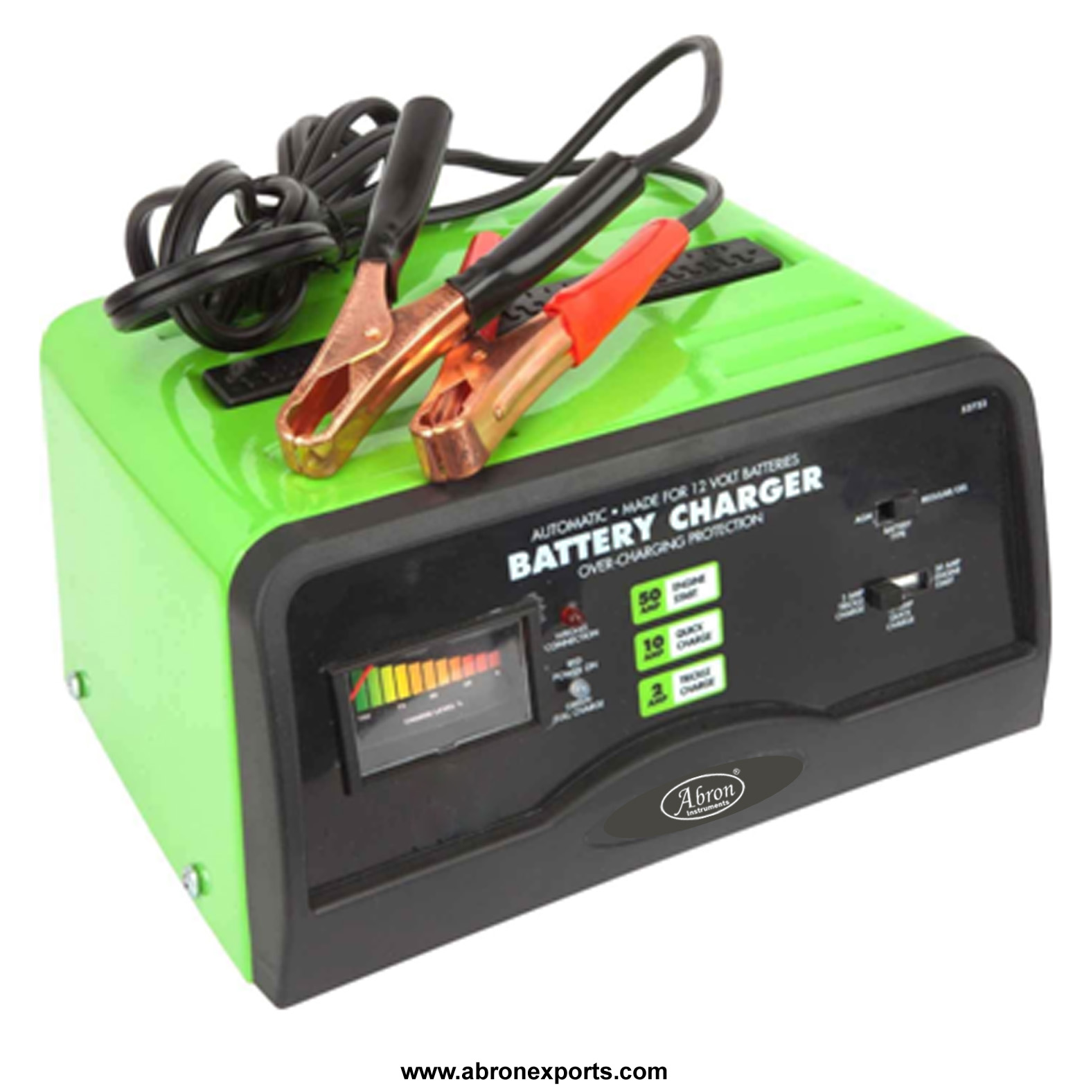 Battery charger 2/ 3/ 5 amp Input 220v ac output 0 12v abron AE-1206
